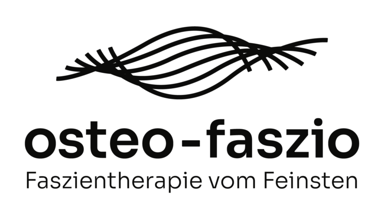 osteo-faszio Logo + Slogan - schwarz